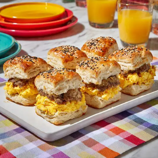 Sheet Pan Breakfast Sandwiches Recipe