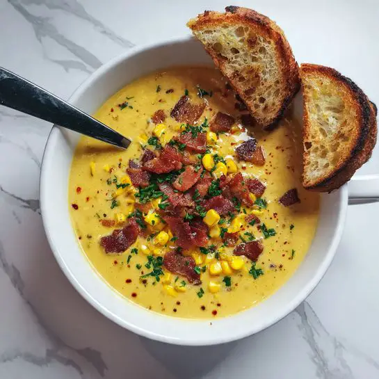 Corn Chowder with Bacon Recipe