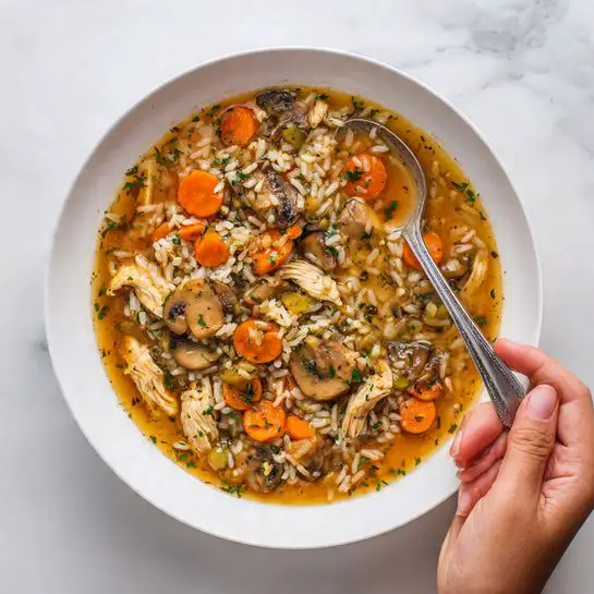 Hearty Chicken and Wild Rice Soup Recipe