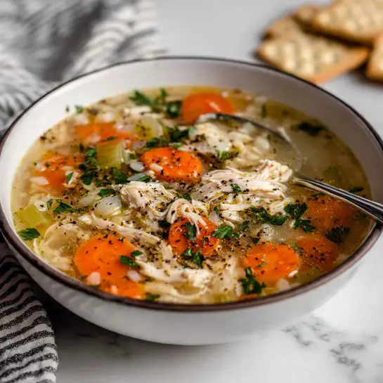 Chicken Barley Soup Recipe - Recipe Image