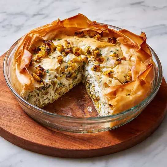 Rustic Moroccan Chicken Pie Recipe