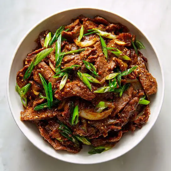 Slow Cooker Mongolian Beef Recipe