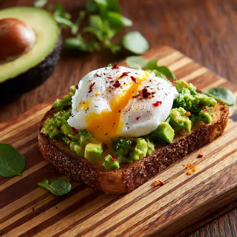 Avocado Toast with Poached Egg Recipe