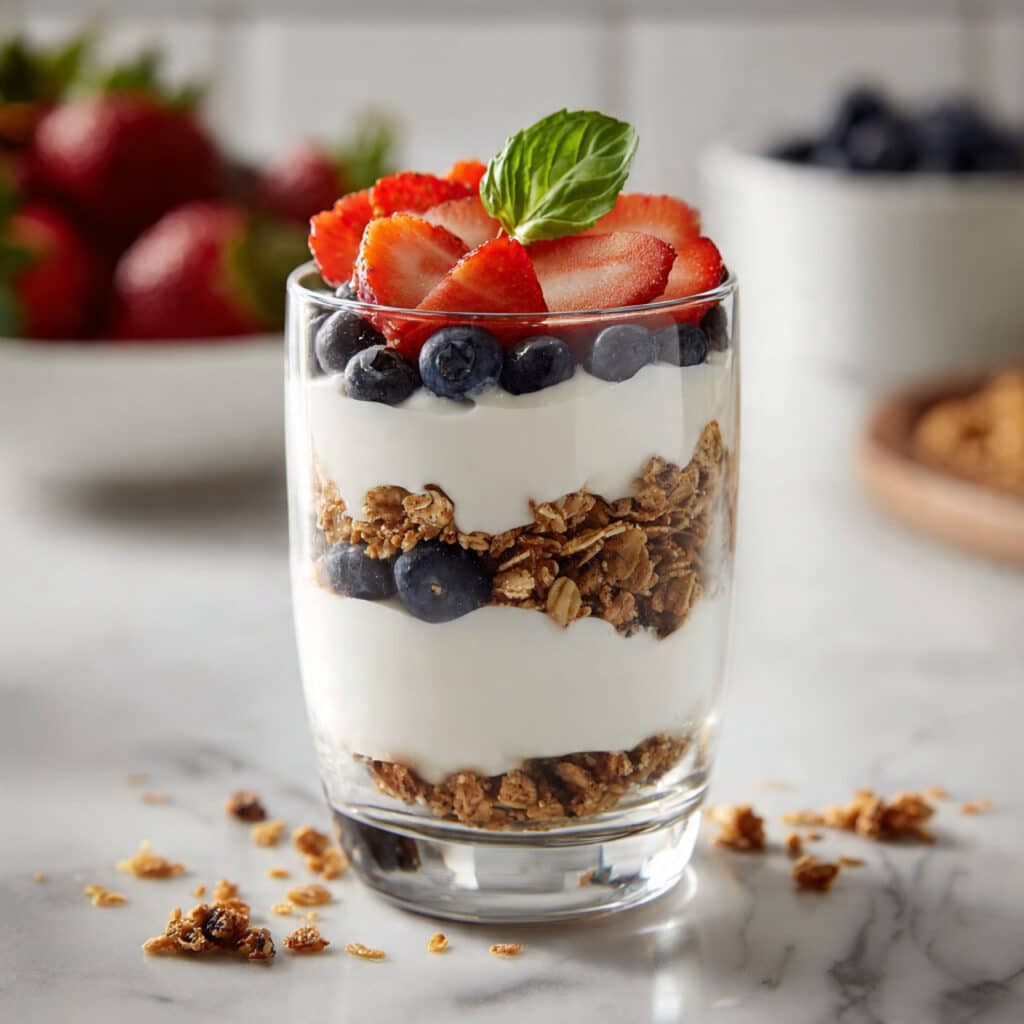Greek Yogurt Parfait with Granola Recipe