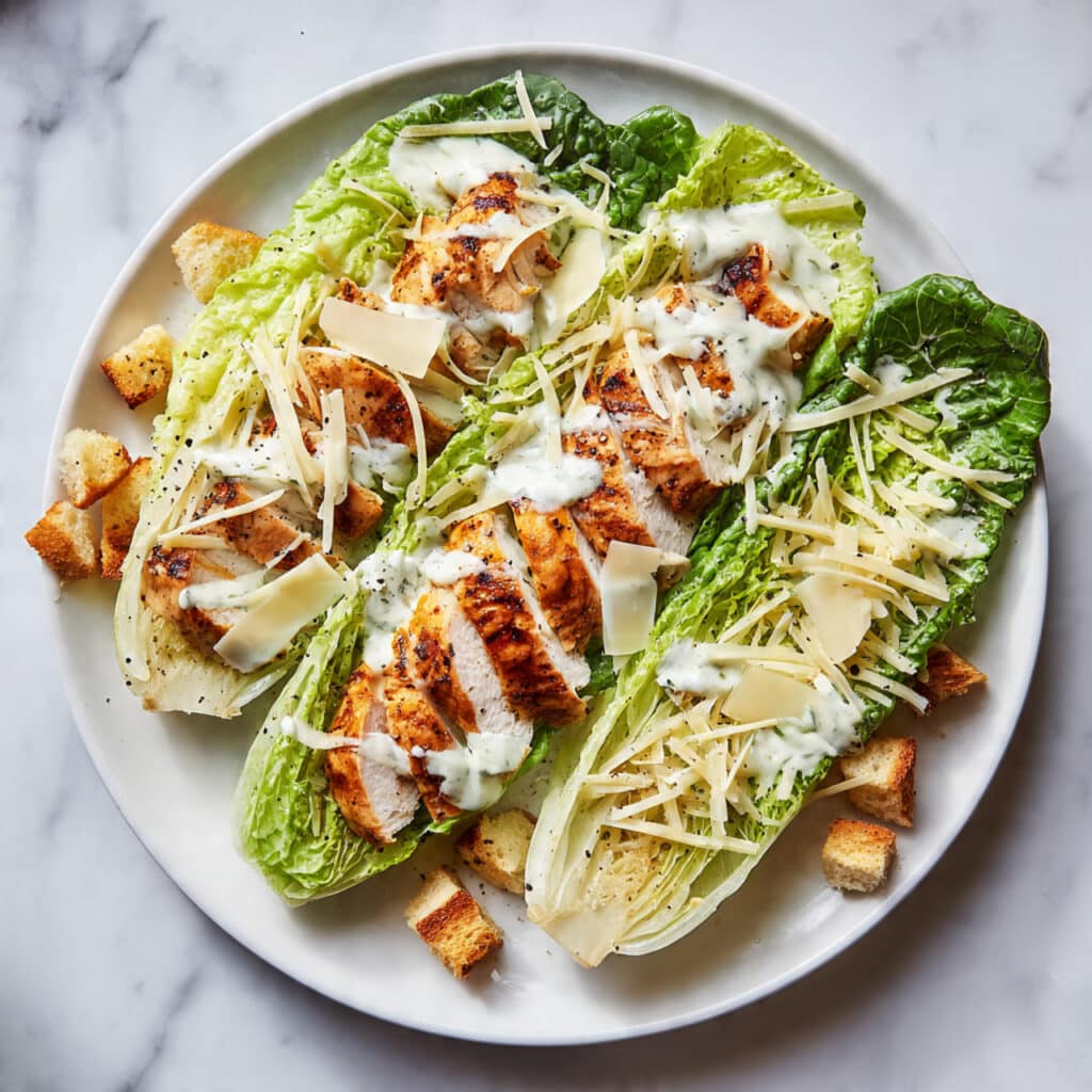 Grilled Chicken Caesar Salad Recipe