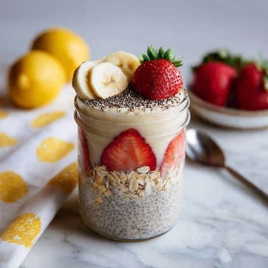 Creamy Dairy-Free Overnight Oats Without Yogurt Recipe