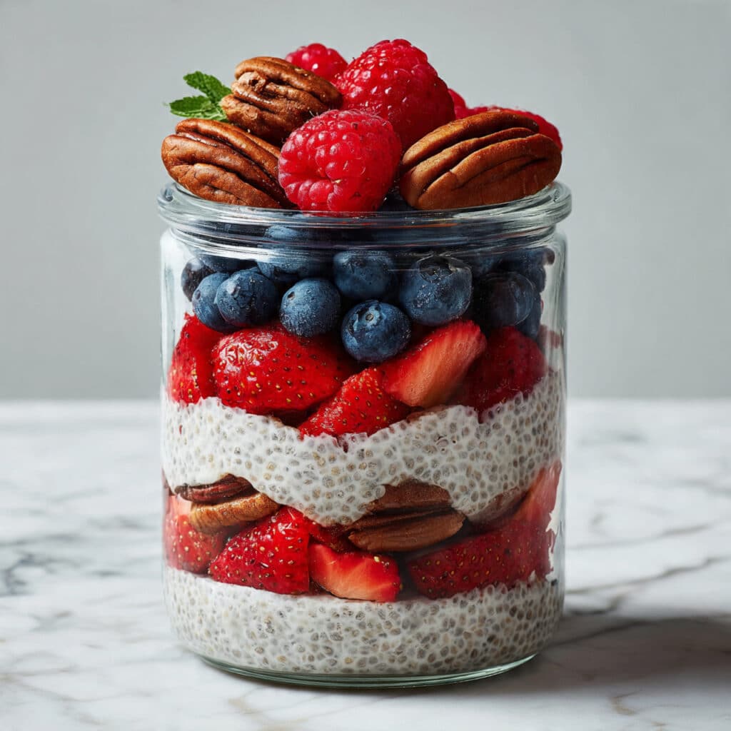 Berry-Infused Chia Pudding Recipe
