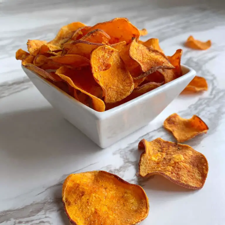 Homemade Baked Sweet Potato Chips Recipe