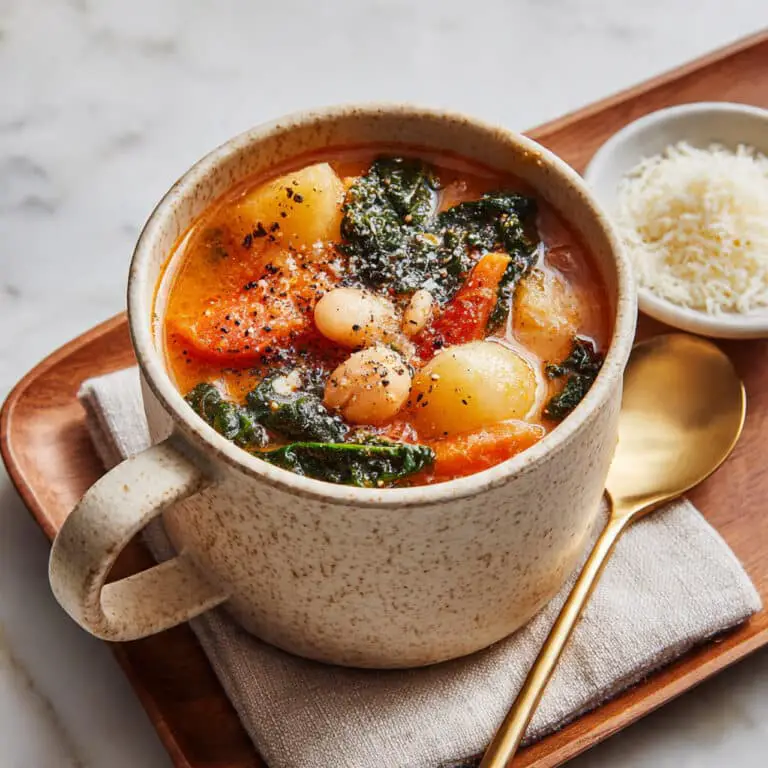 Vegetable Pasta Minestrone Recipe