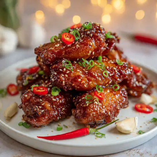 Spicy Honey Garlic Chicken Recipe