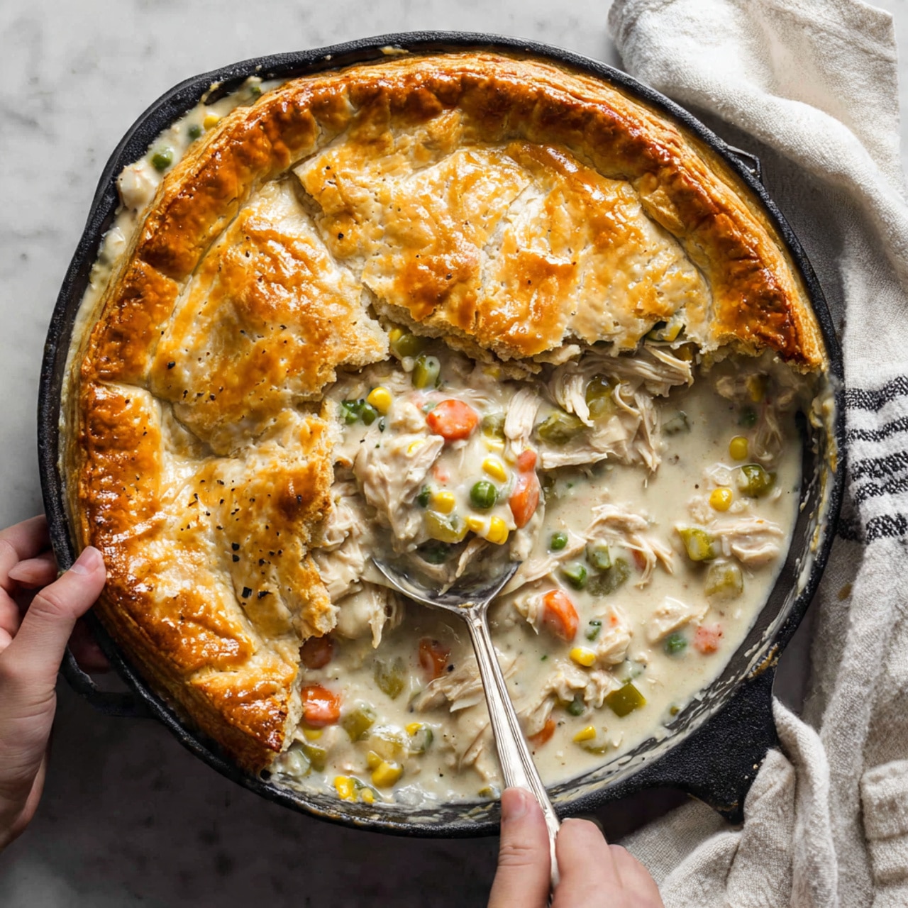 Homemade Chicken Pot Pie Recipe - Recipe Image