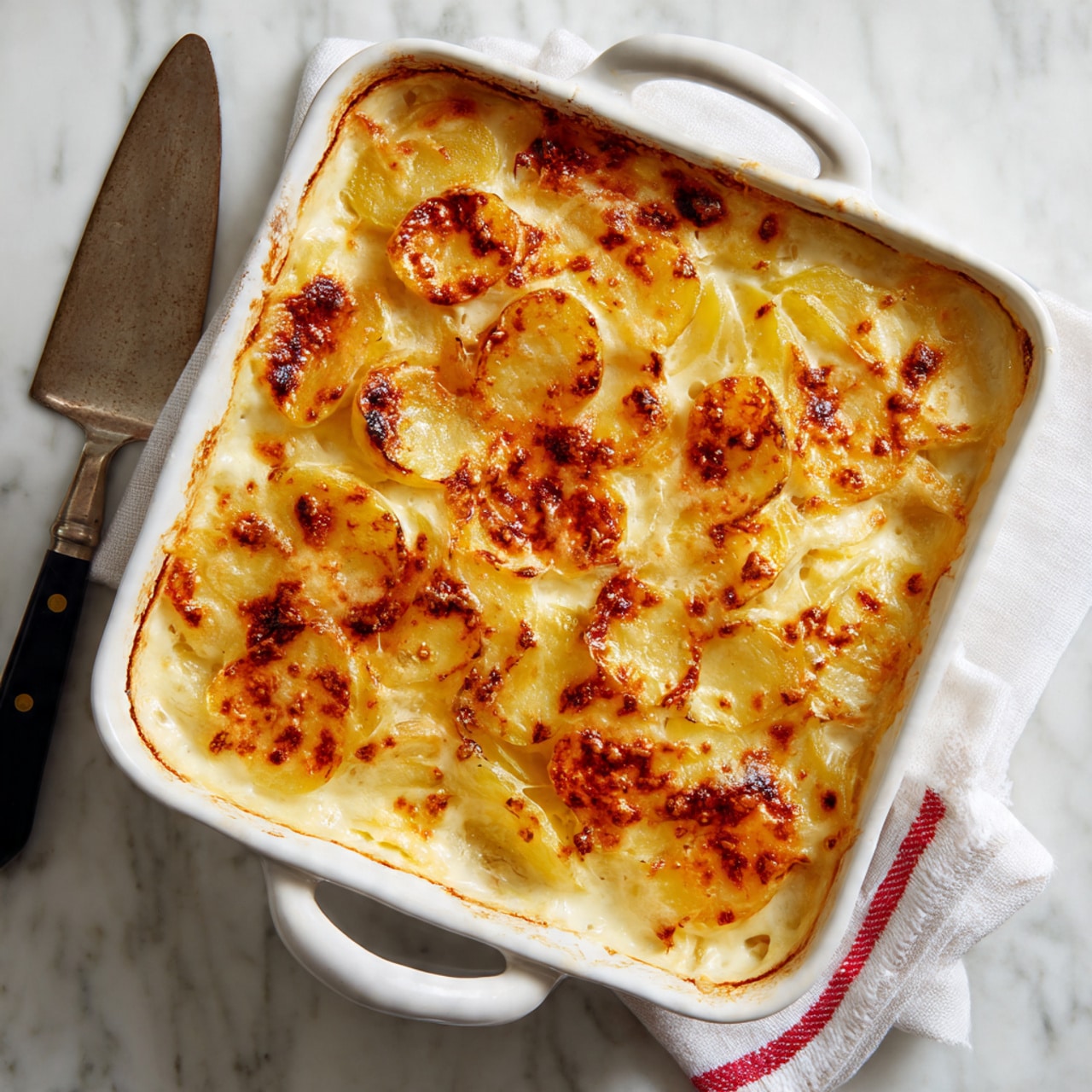 Potato Bacon Egg Casserole Recipe - Recipe Image