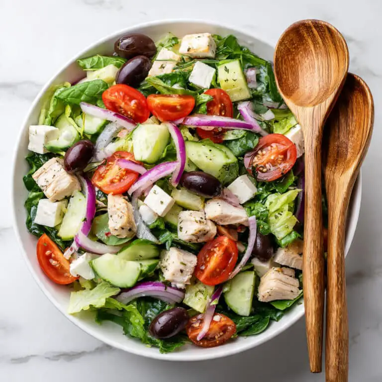 Chicken Mediterranean Salad Recipe