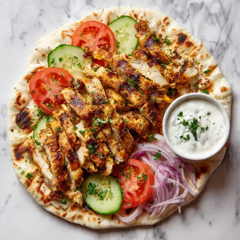 Juicy Spiced Chicken Shawarma with Middle Eastern Flavors Recipe