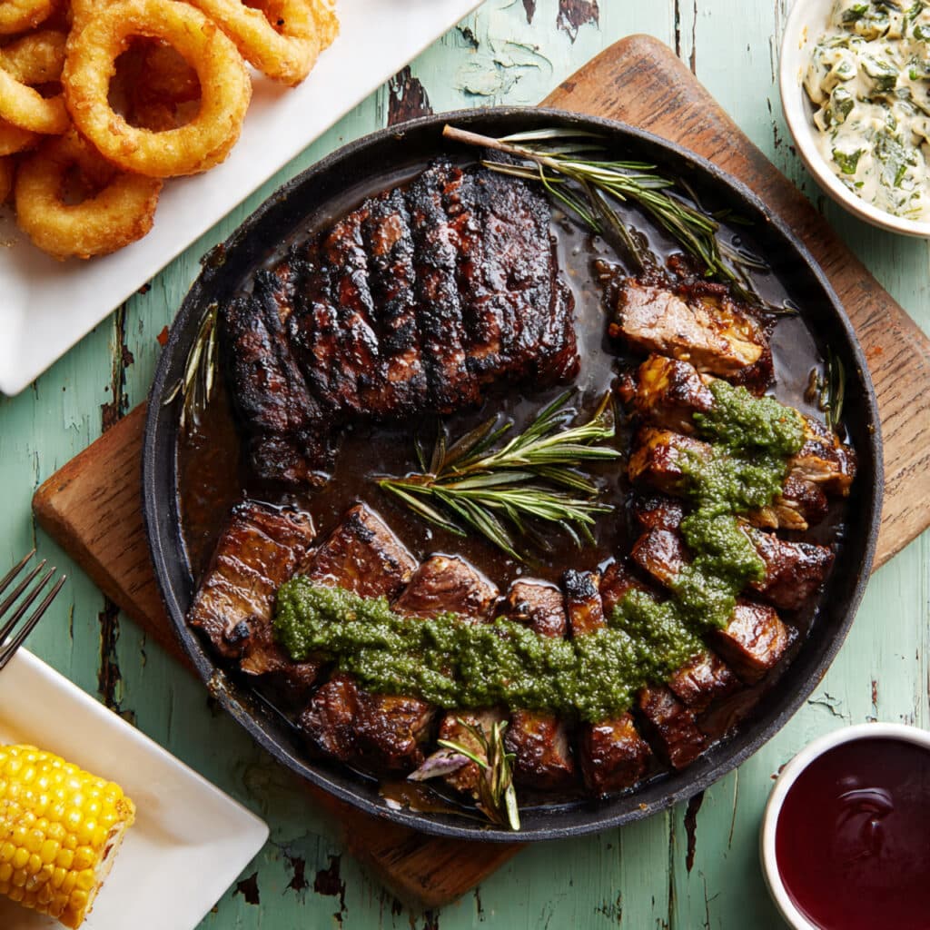 Baked Garlic Balsamic Steak Recipe