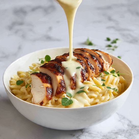 Creamy Chicken Alfredo with Fettuccine Recipe