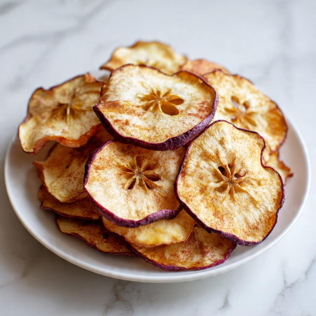 Maple Cinnamon Apple Chips Recipe