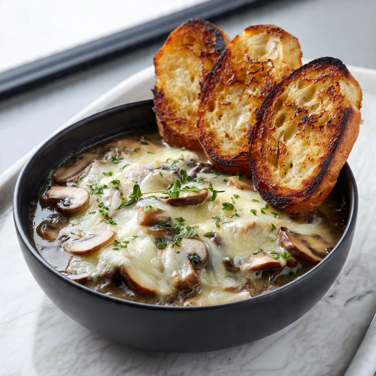 Creamy Mushroom Soup Recipe - Recipe Image