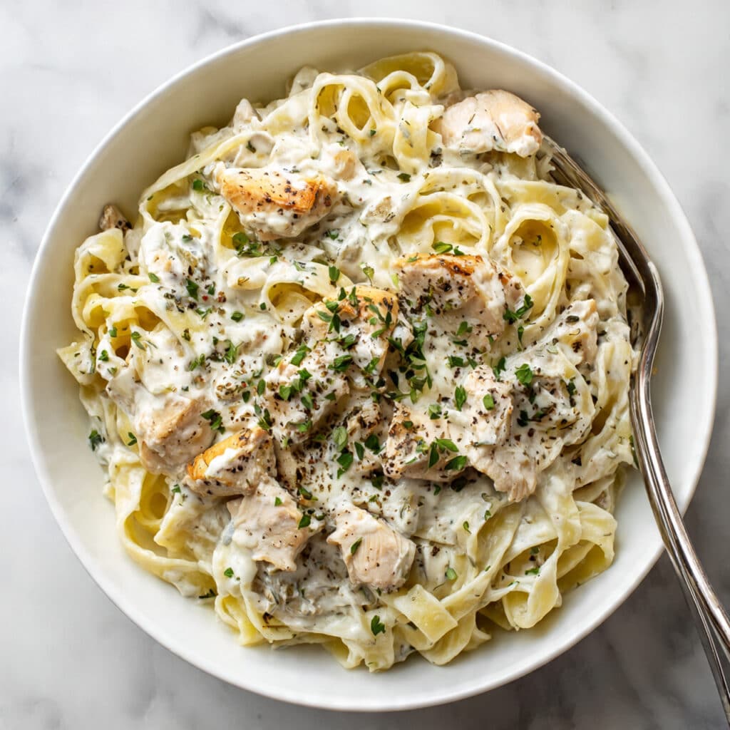 Creamy Chicken Alfredo Pasta Recipe