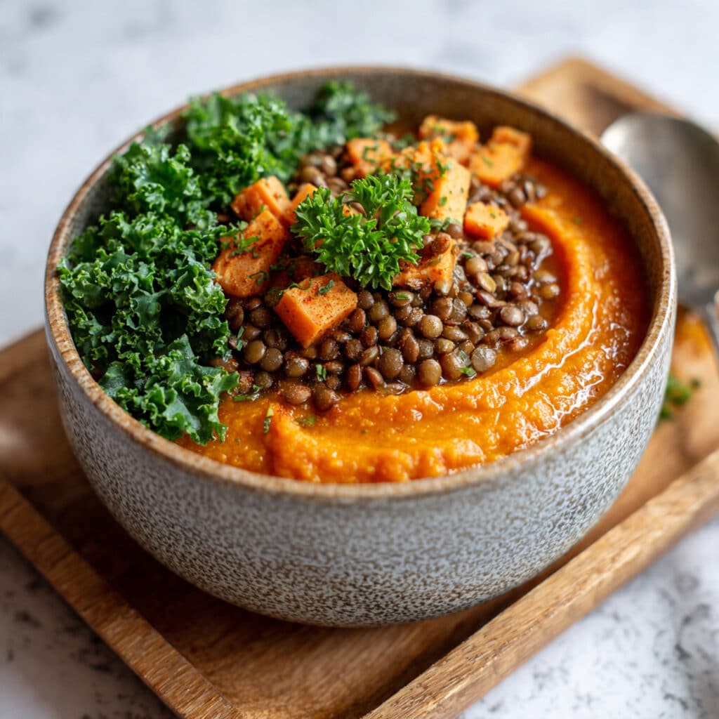 Sweet Potato & Red Lentil Soup Recipe