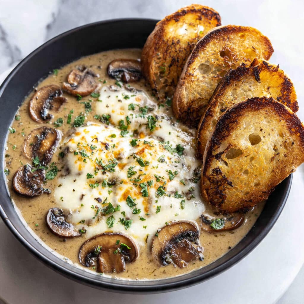 Creamy Mushroom Soup Recipe