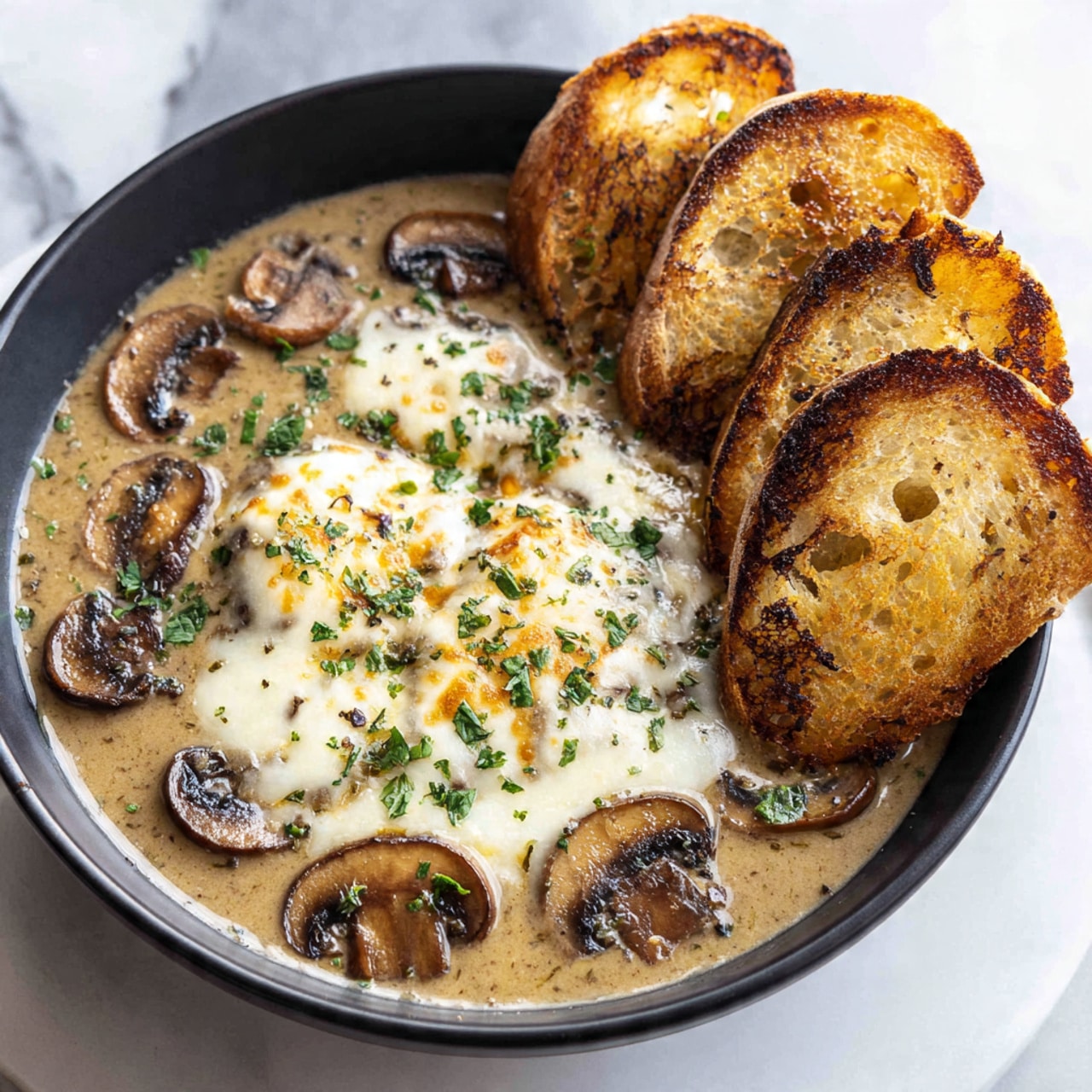 Creamy Mushroom Soup Recipe