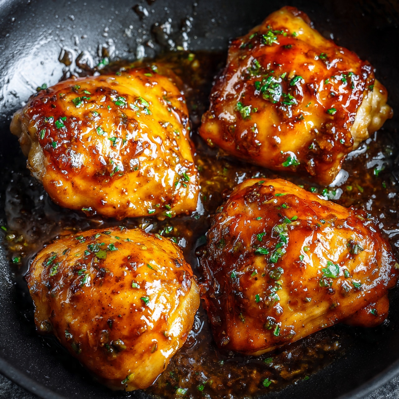 Honey Garlic Chicken Recipe - Recipe Image