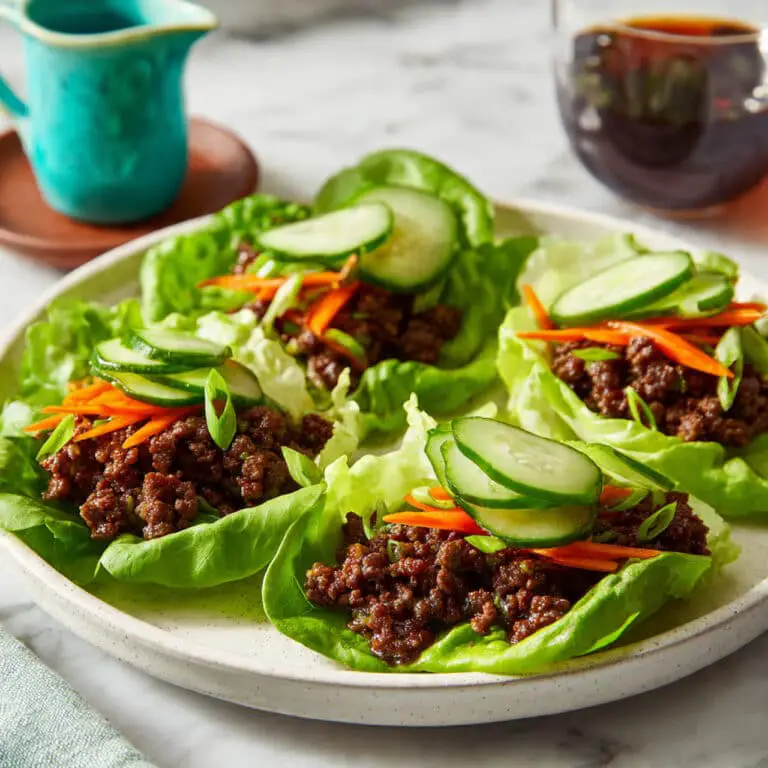 Chicken Lettuce Cups Recipe