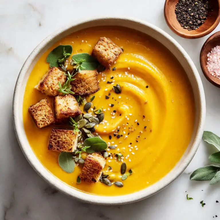 Creamy Butternut Squash Soup Recipe