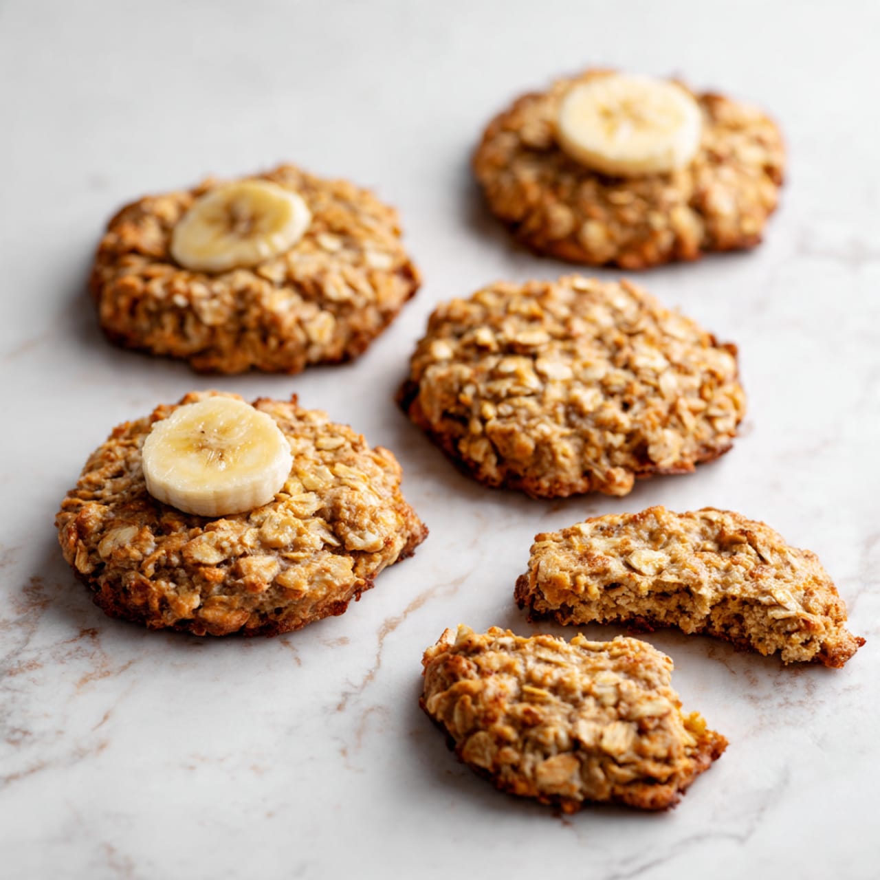 Homemade Banana Oat Cookies Recipe - Recipe Image