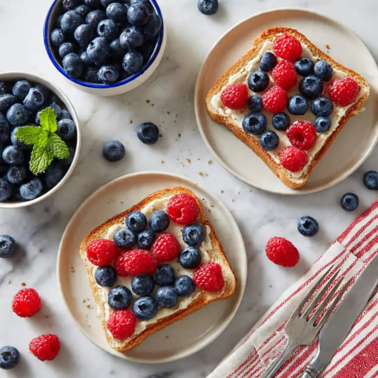 Yogurt Toast: A Simple Baked Greek Yogurt Breakfast with Fruit Recipe