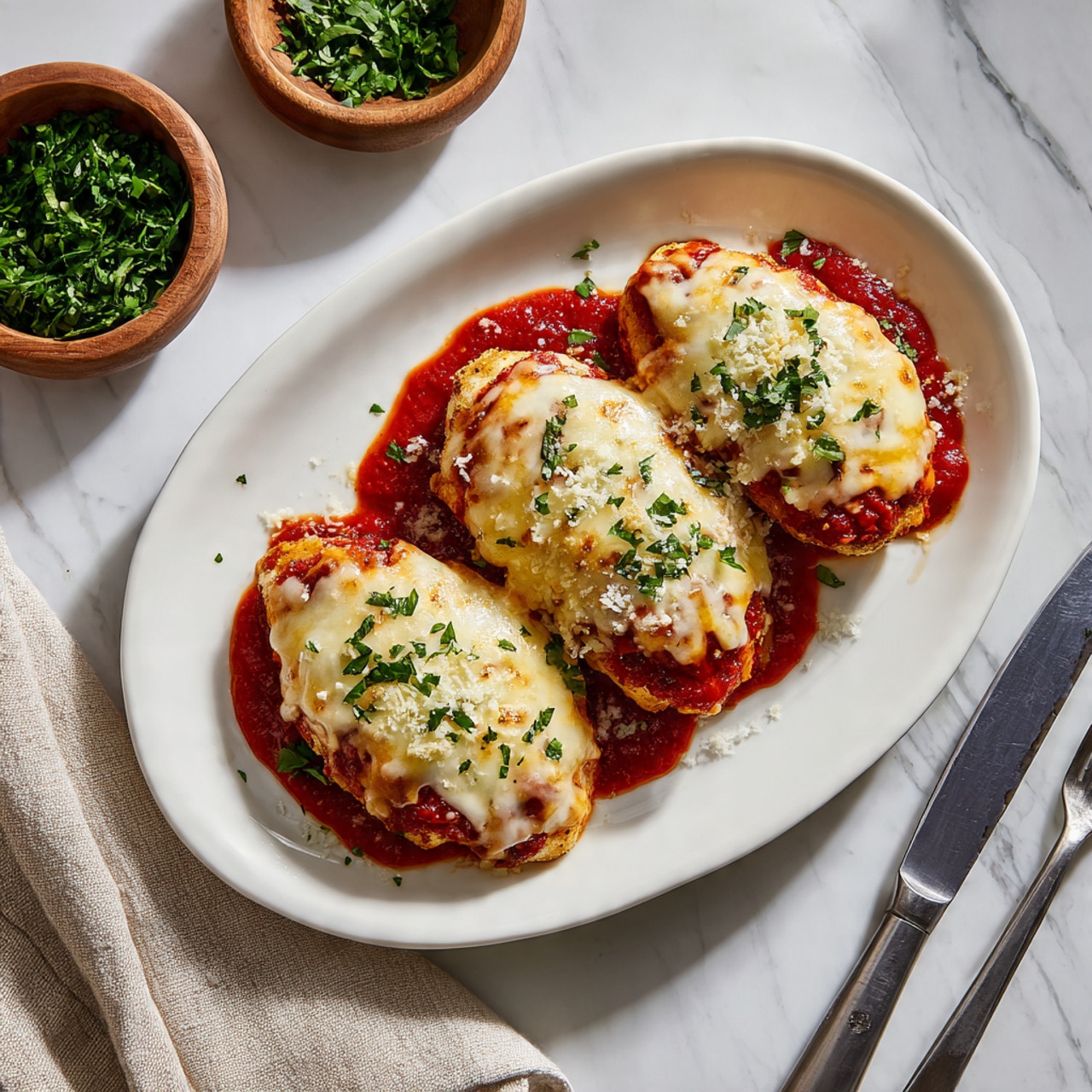 Classic Chicken Parmesan Recipe - Recipe Image