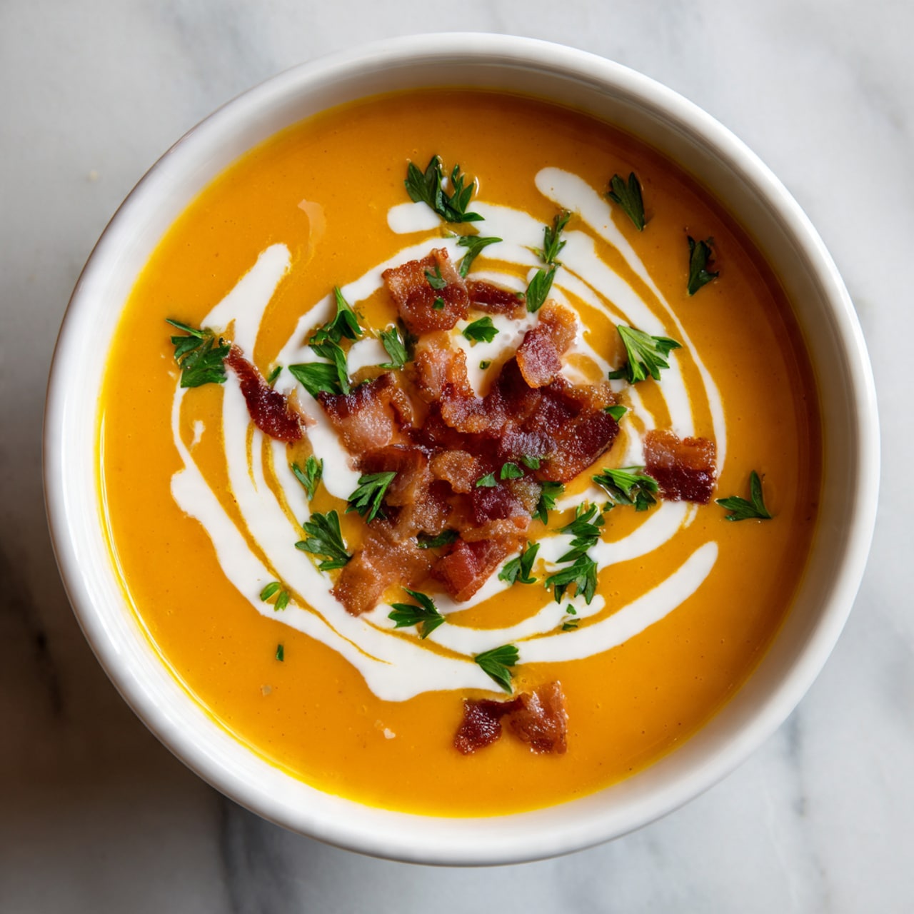 Sweet Potato and Coconut Milk Soup Recipe - Recipe Image