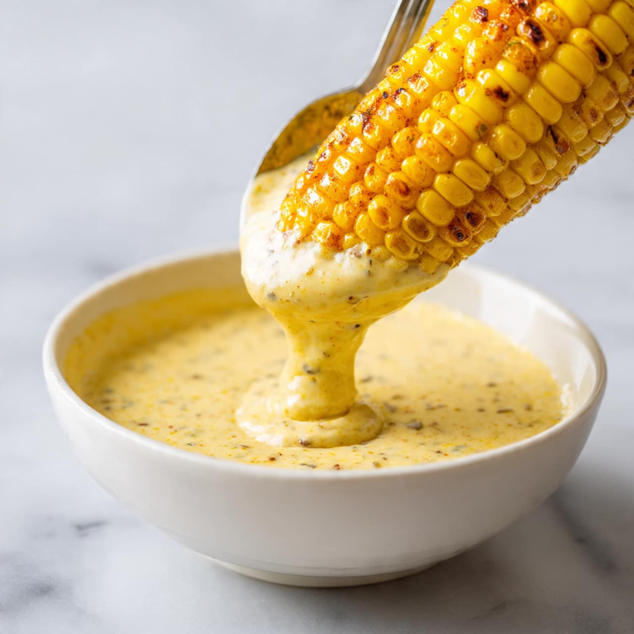 Air Fryer Corn Ribs Recipe - Recipe Image