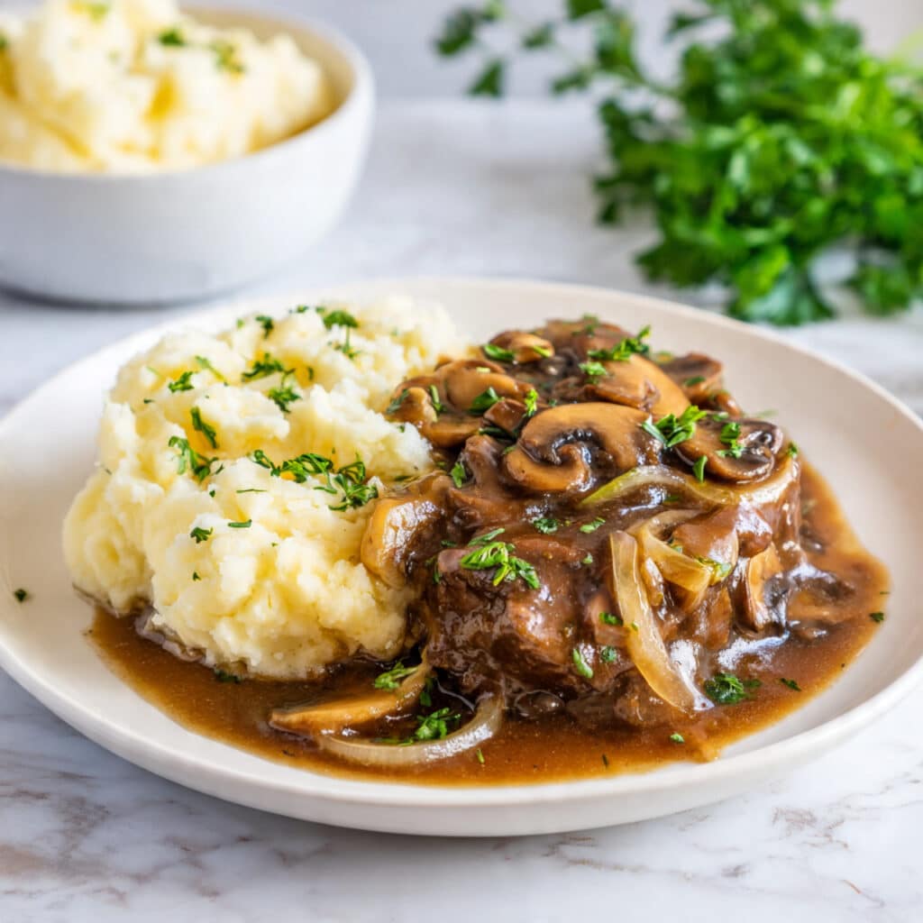 Tender Crockpot Ribeye Steak with Garlic, Butter, and Savory Seasonings Recipe