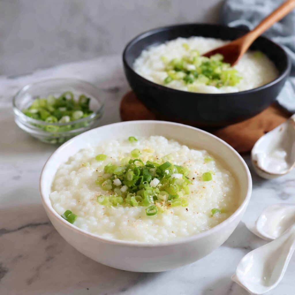 Chicken and Ginger Congee Recipe