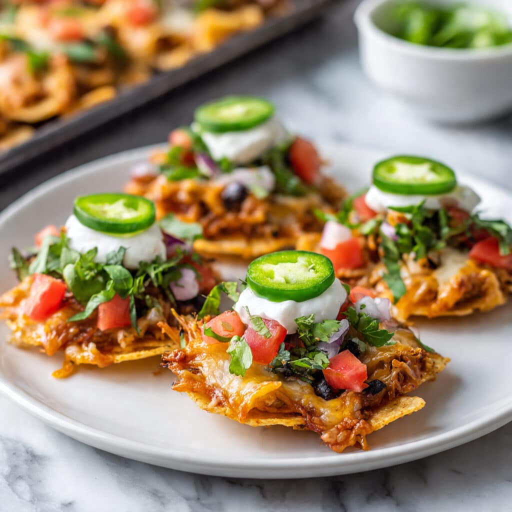 Homemade Cheesy Nacho Bites Recipe
