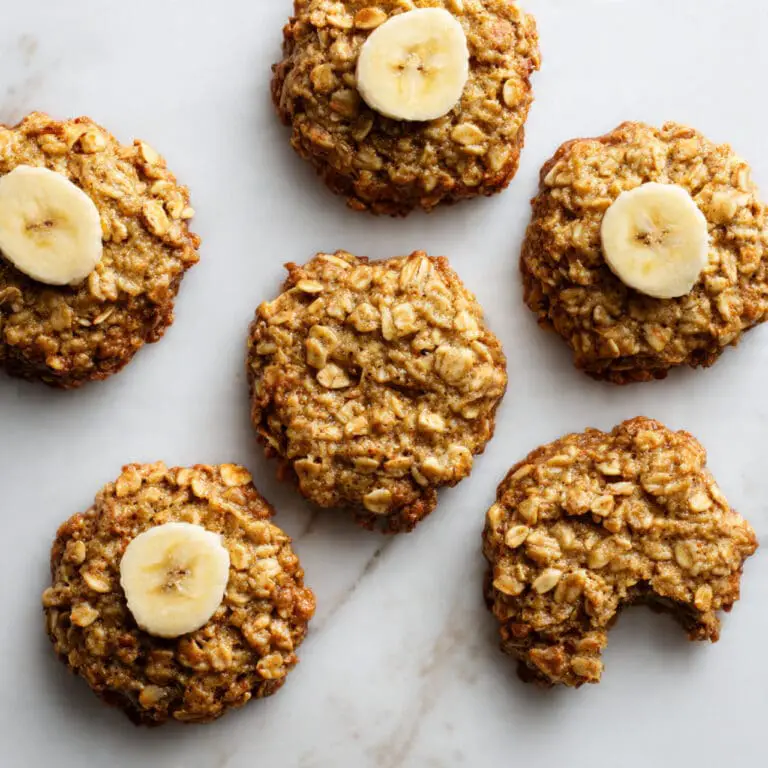 Homemade Banana Oat Cookies Recipe