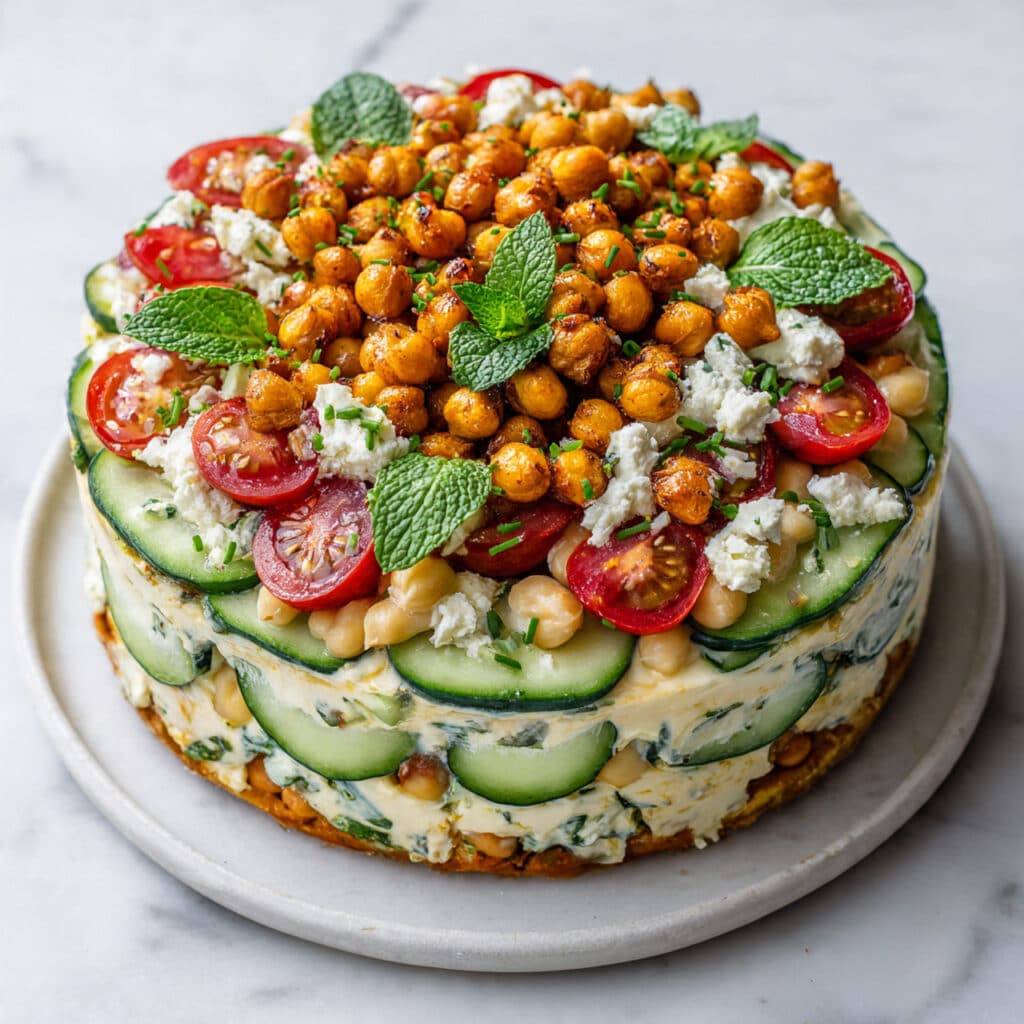 5-Minute Chickpea Chopped Salad Recipe