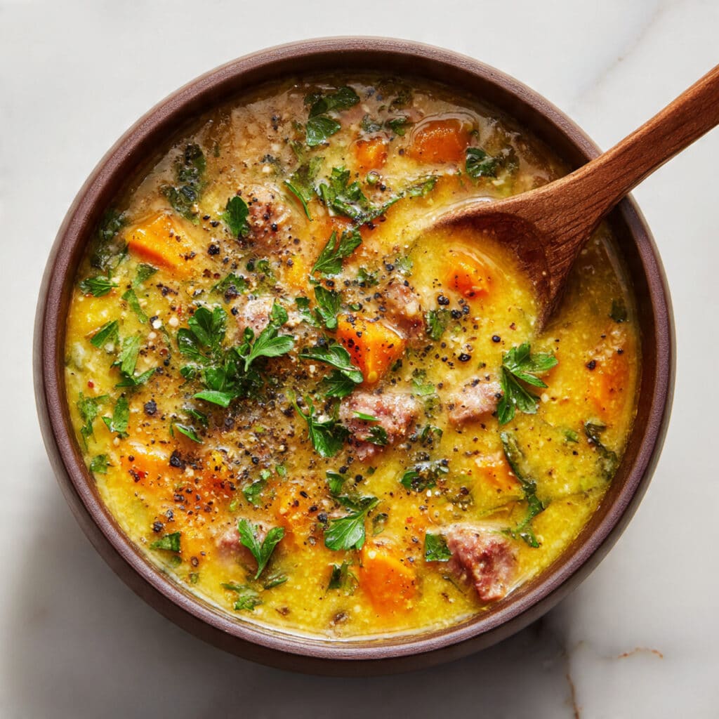 Split Pea Soup with Ham Recipe