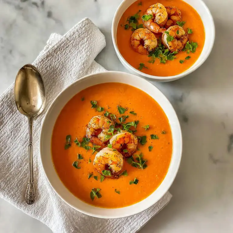 Roasted Red Pepper and Lobster Bisque Recipe
