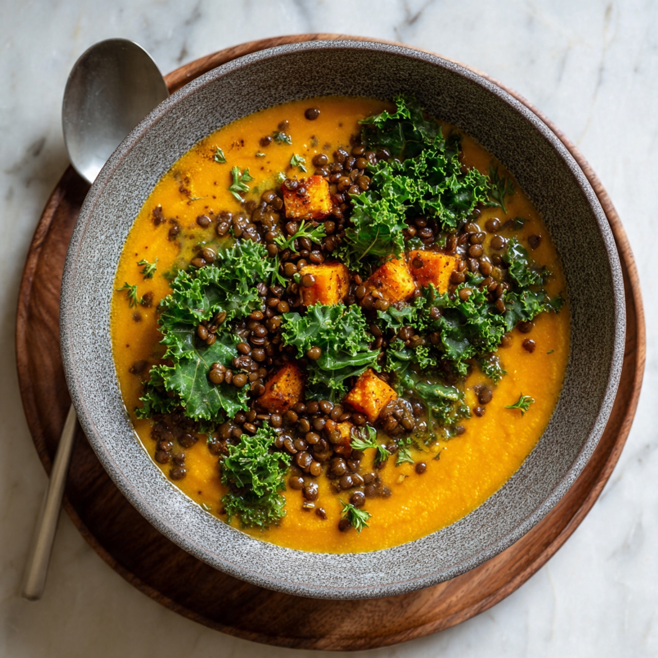 Sweet Potato & Red Lentil Soup Recipe - Recipe Image
