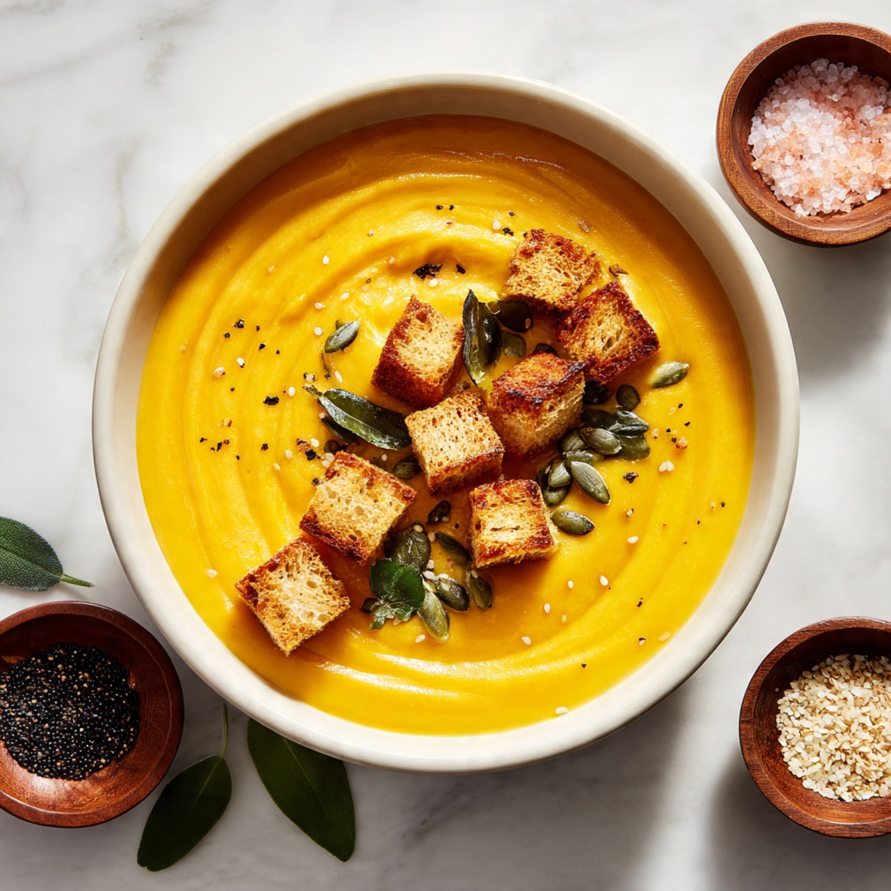 Creamy Butternut Squash Soup Recipe - Recipe Image