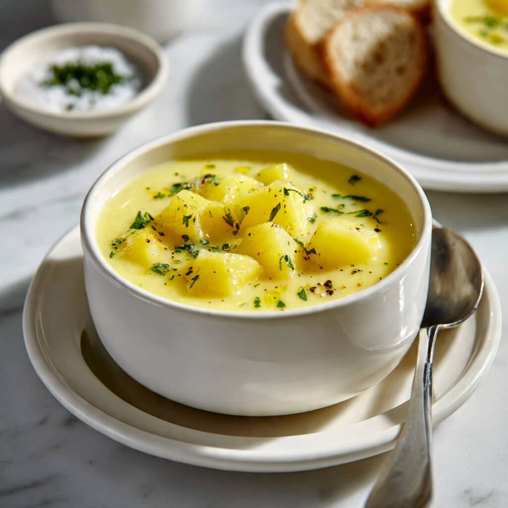 Creamy Potato Leek Soup Recipe