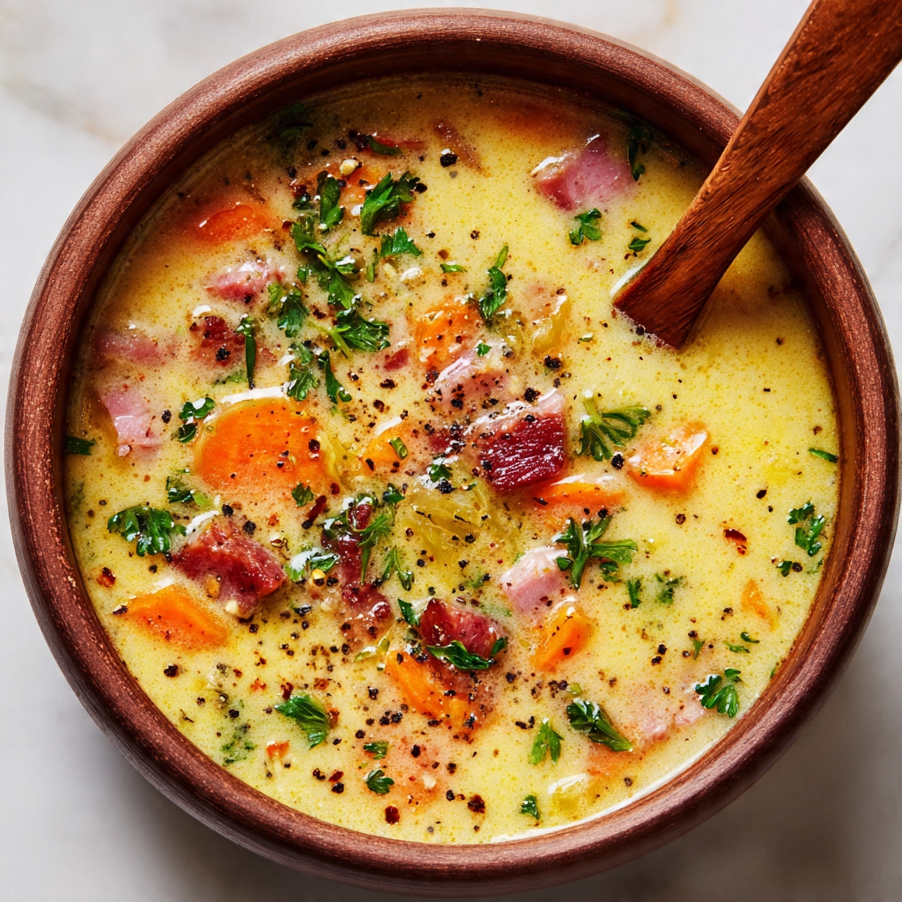 Split Pea Soup with Ham Recipe - Recipe Image