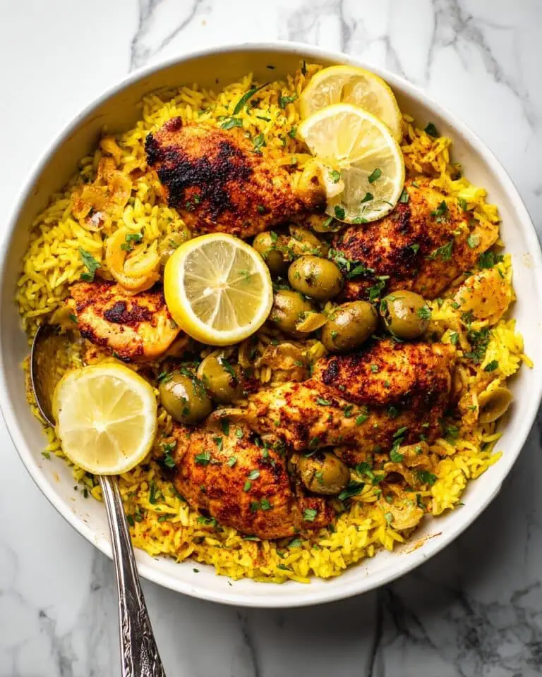 Tasty Moroccan Chicken and Rice Skillet Recipe