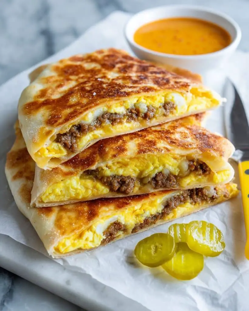 Irresistible Breakfast Crunchwrap Recipe