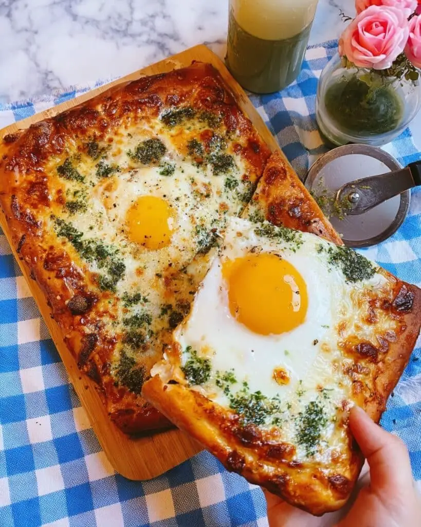 Sunny-Side-Up Pizza Recipe