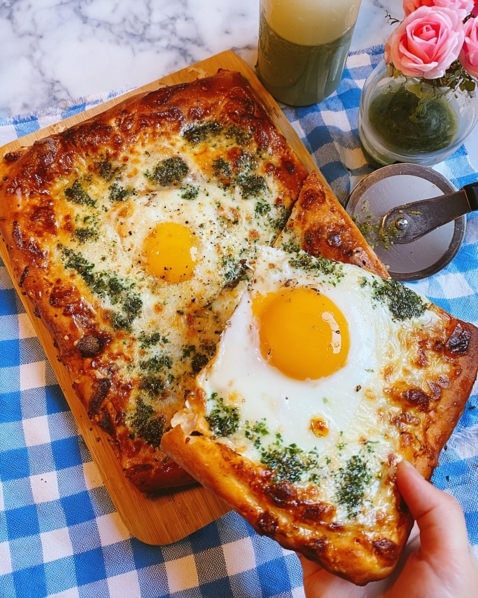 Sunny-Side-Up Pizza Recipe