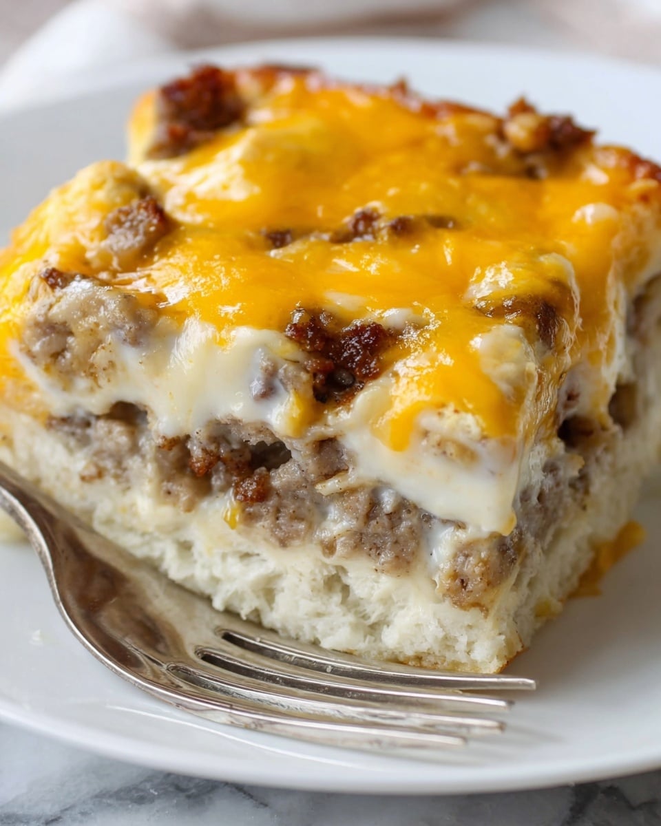 Hearty Make-Ahead Breakfast Casserole with Eggs, Cheese, and Savory Fillings Recipe